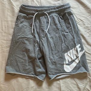 Nike Gray Athletic Shorts